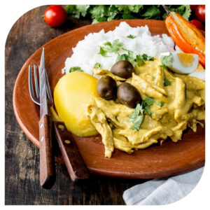 Aji de Gallina - Peruvian Dish